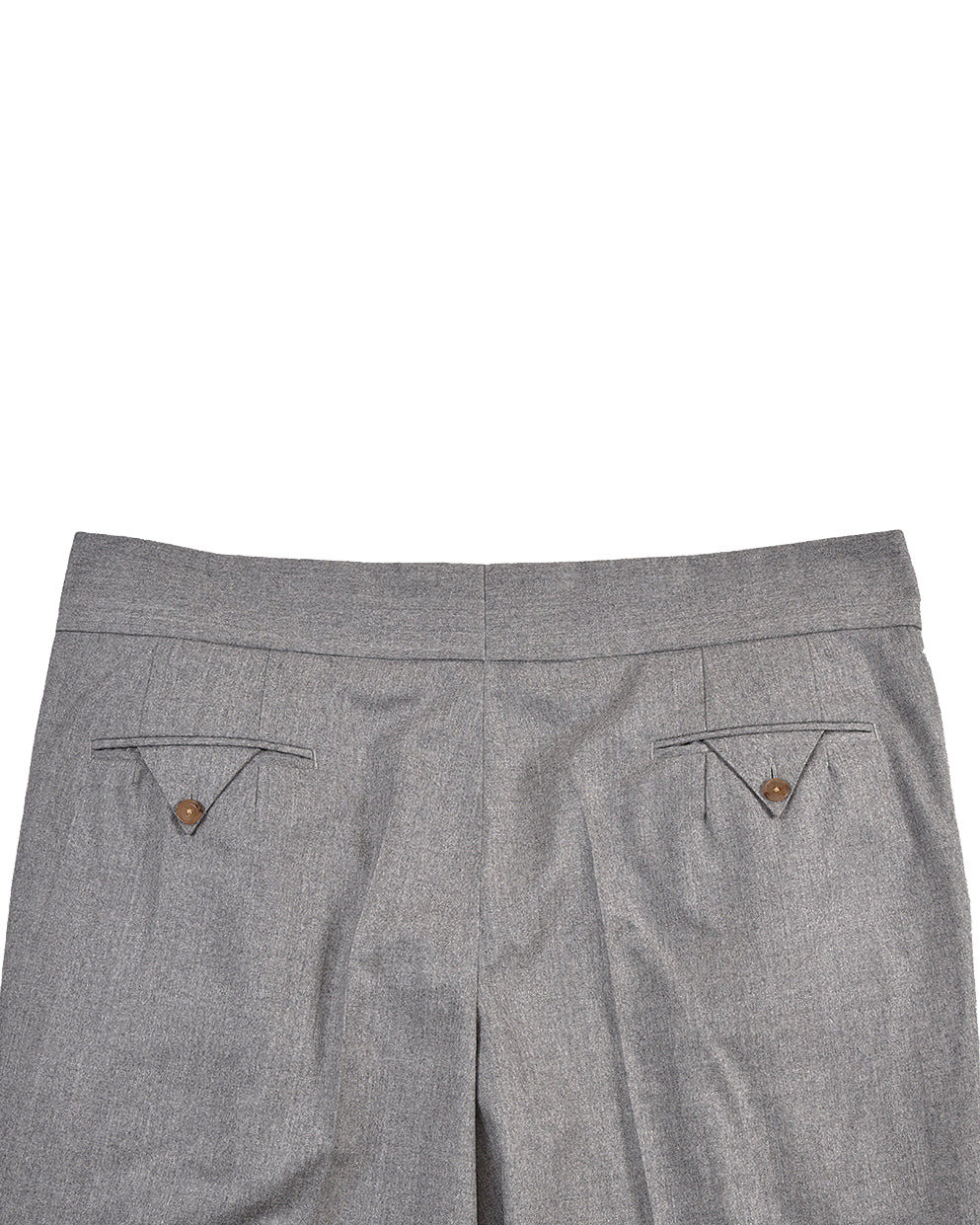 Gurkha Pant in Vitale Barberis Canonico - Flannels Light Grey
