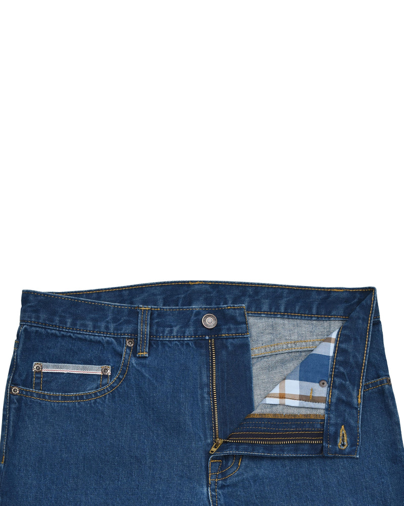 Kaihara Fade Washed Indigo Selvedge Jeans