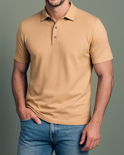 EZS Aria Beige Polo