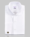 EZS Brembana 2-Ply Giza White Business Twill Shirt