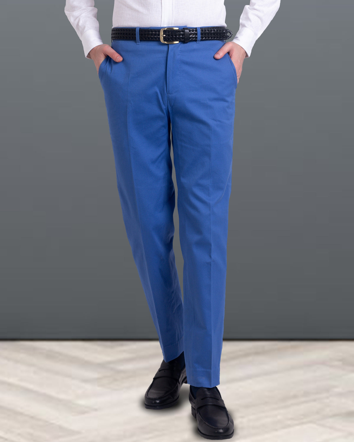 Dugdale Cotton Royal Blue Twill - 1
