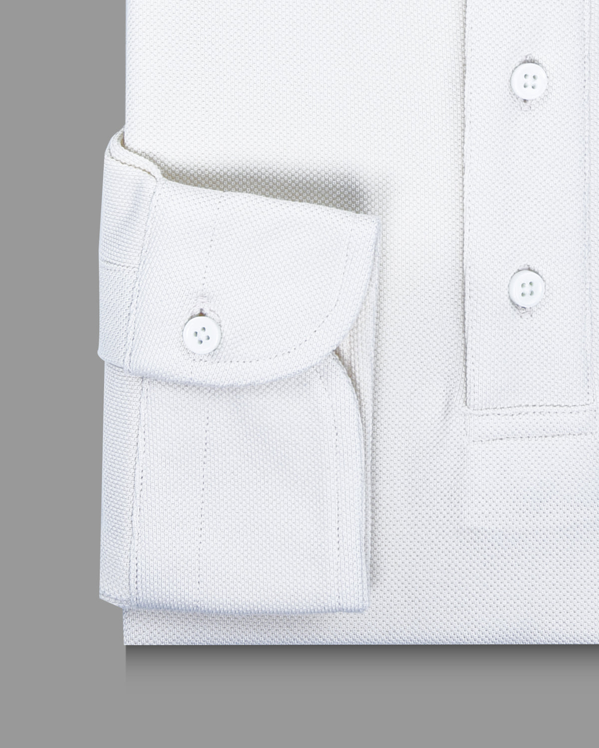 Aria White Polo - 3