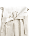 Gurkha Pants Linen Vintage Cream Birdseye