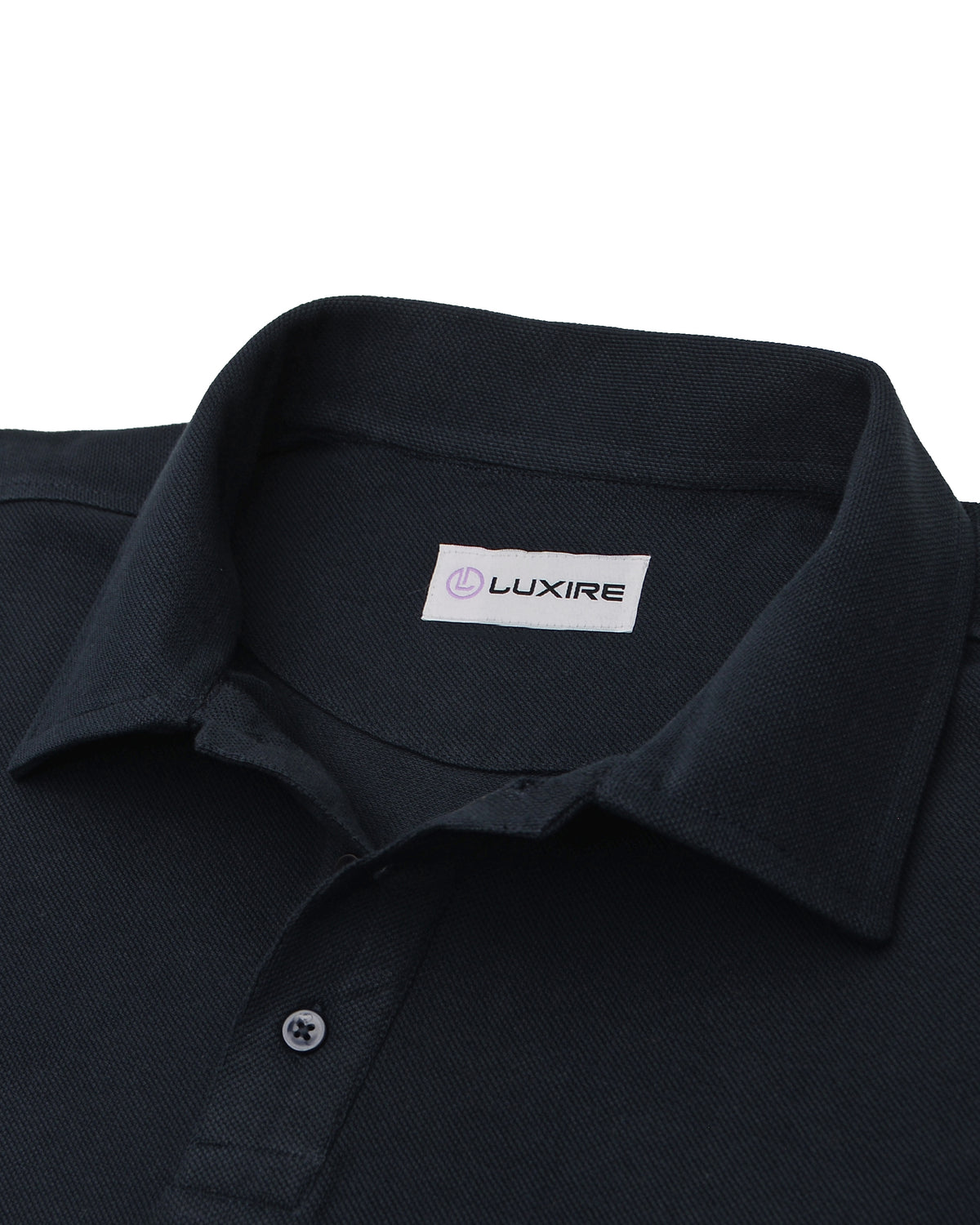 EZS Aria Navy Long Sleeve Polo - 10