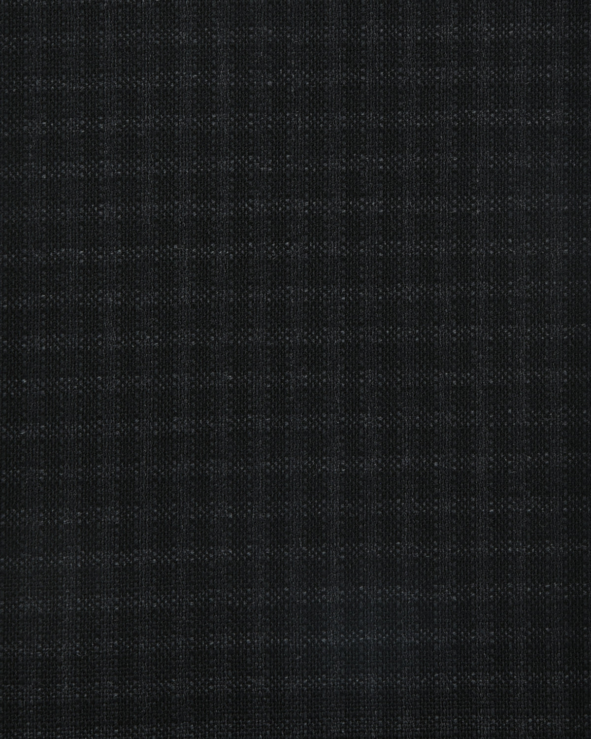 Holland & Sherry Crispaire Charcoal Shadow Block Check - 2