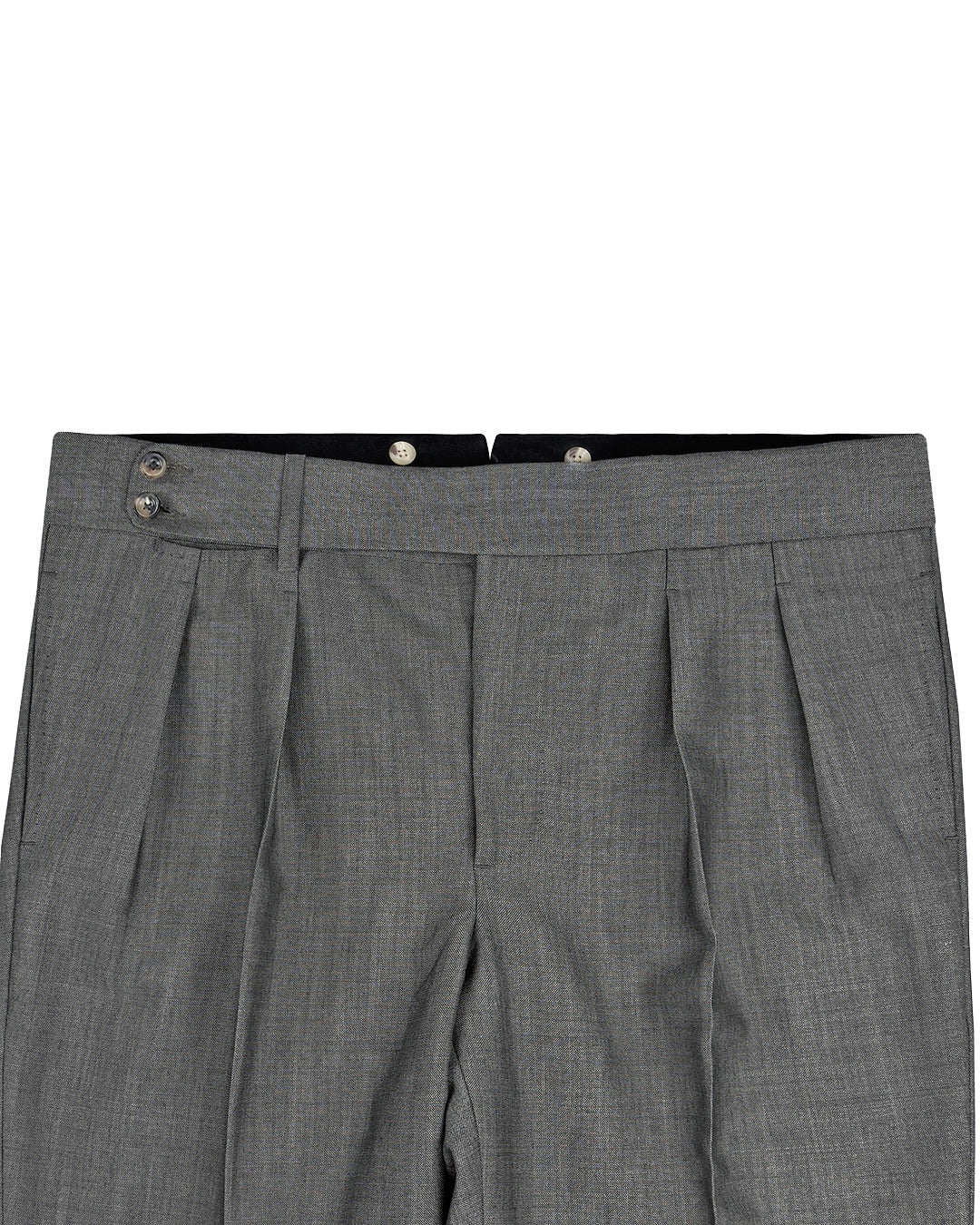 Minnis Fresco Mohair III Pants: Ash Grey - 2