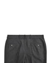 Vitale Barberis Canonico -  Dark Grey Wool Linen Dress Pant