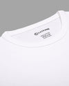 EZS Aria White Crewneck T-Shirt