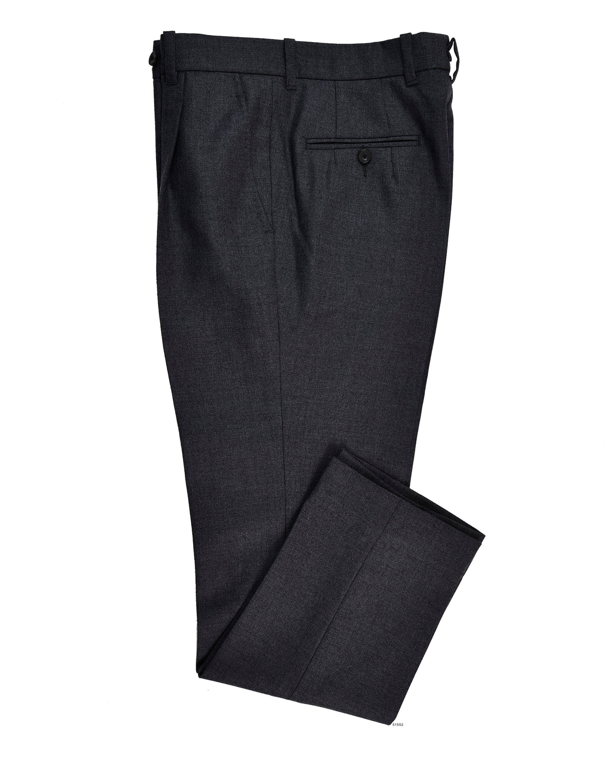 Dugdale Flannel: Medium Grey Twill 14 Oz - 1
