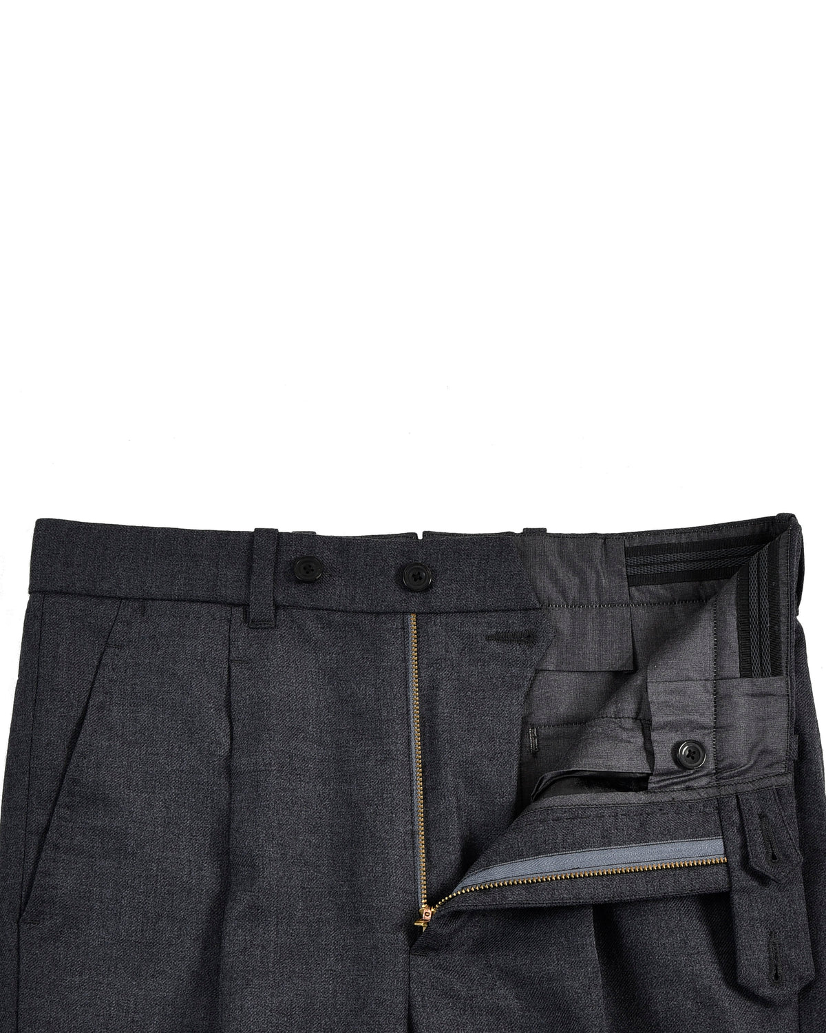 Dugdale Flannel: Medium Grey Twill 14 Oz - 4