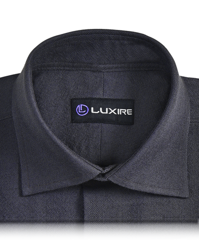 Midnight Grey Wool Shirt