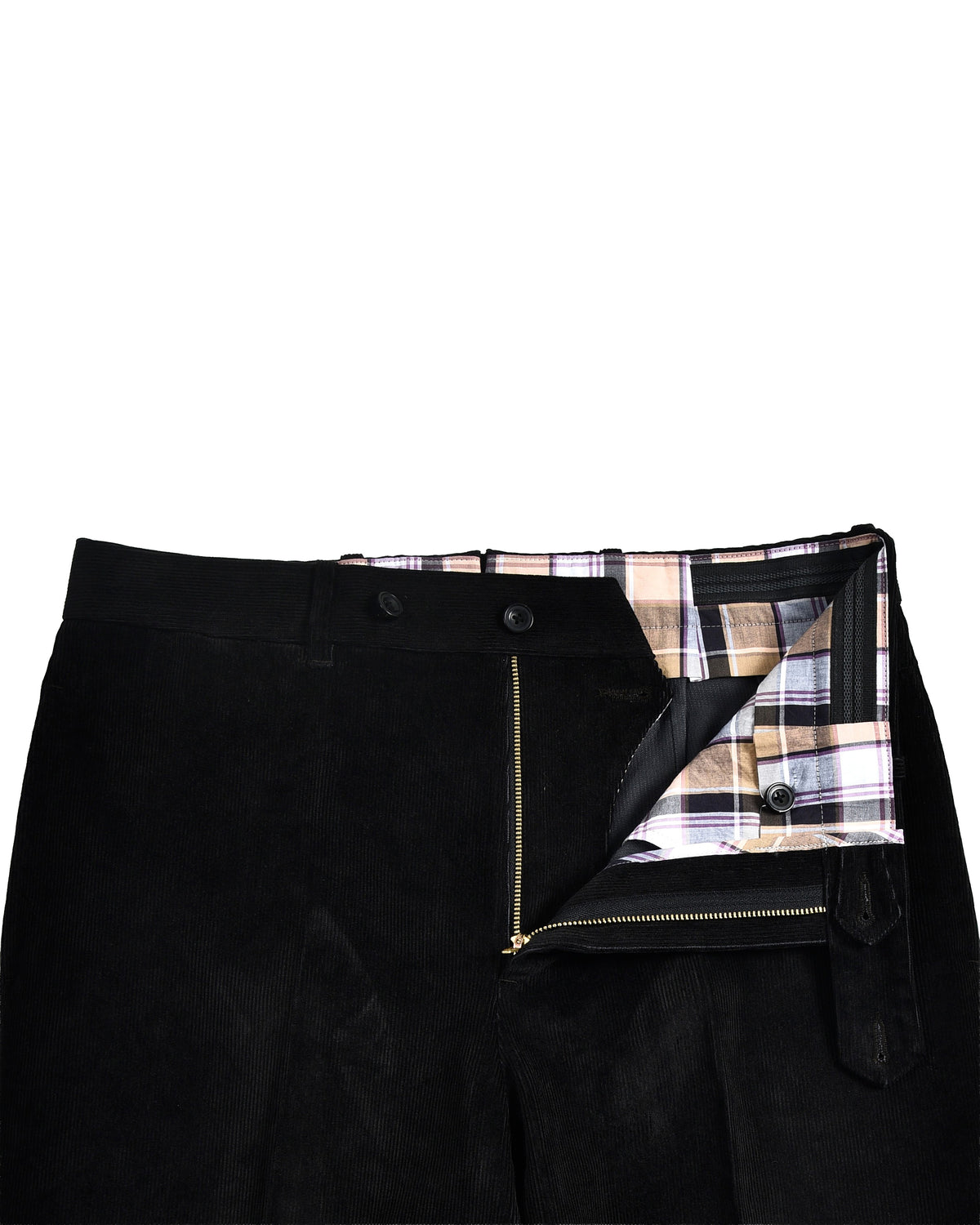 Midnight Black Corduroy - 4