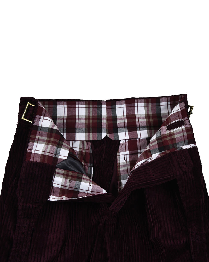 Modrone 4 Wale-Maroon Corduroy