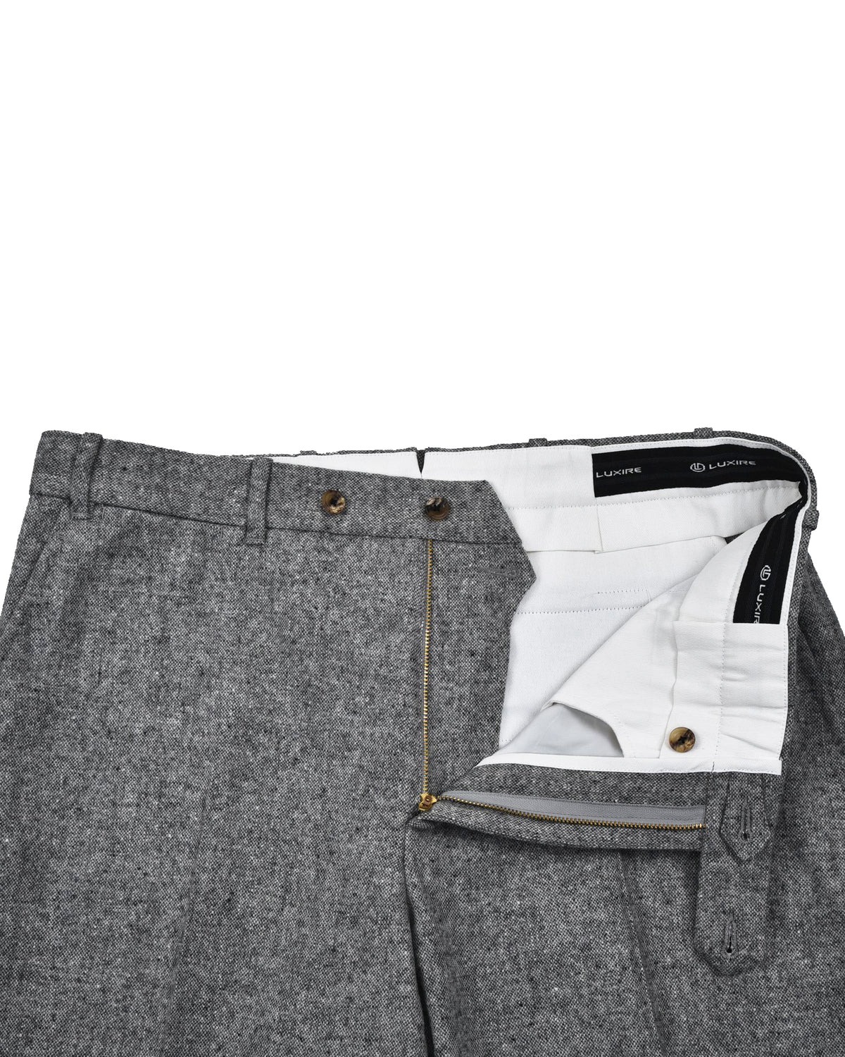 Loro Piana Grey Woolen Pant - 4