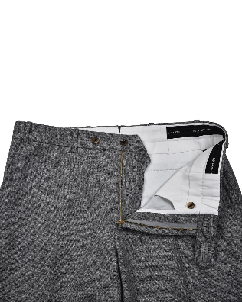 Loro Piana Grey Woolen Pant
