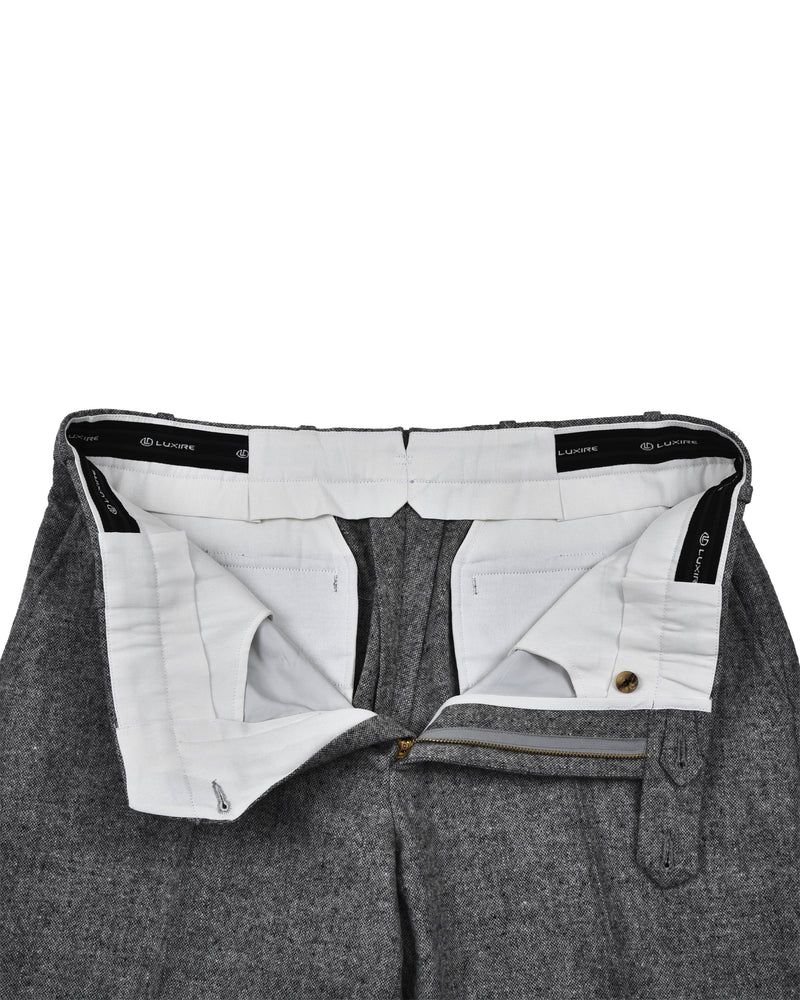 Loro Piana Grey Woolen Pant