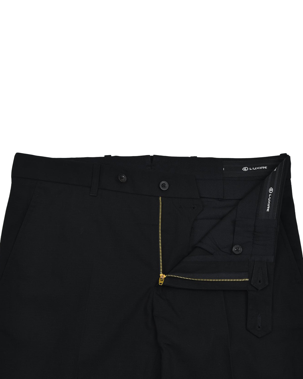 Black Ripstop Chino Pants - 4