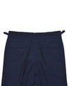 VBC: Navy Blue Wool-Linen