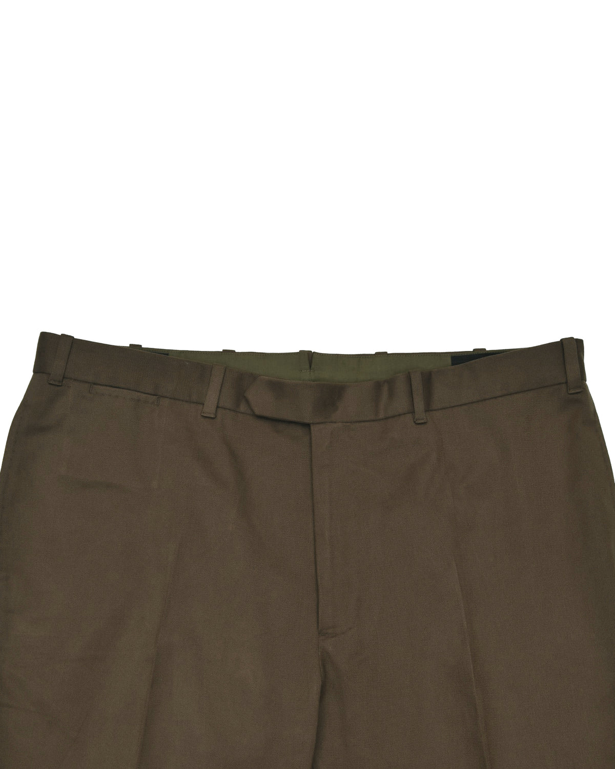 Dacota Soft Dark Brown Stretch Twill Pants - 2