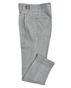 Gurkha Pant in Grey Wool Flannel