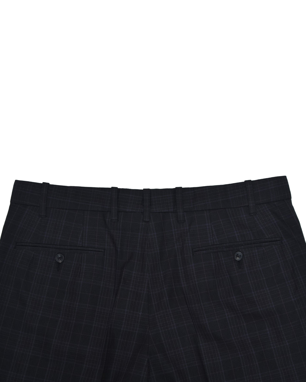 Black Grey Checks Pant - 6