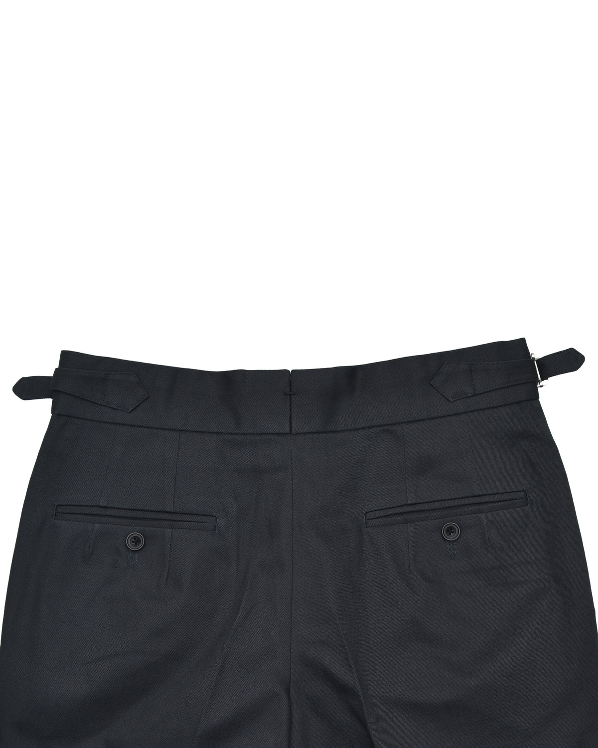 Dark Charcoal Grey Twill Pant - 6