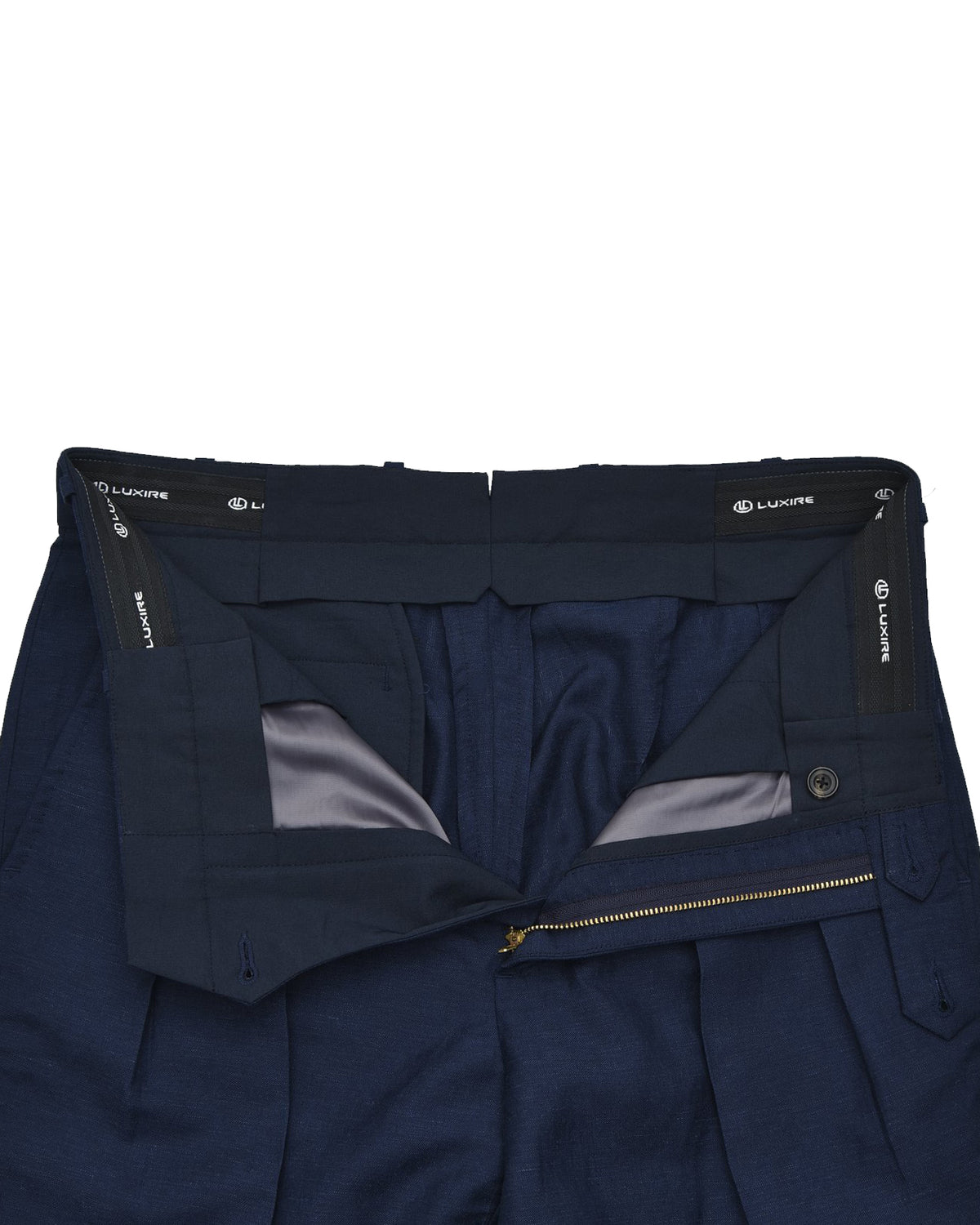 VBC: Navy Blue Wool-Linen - 5
