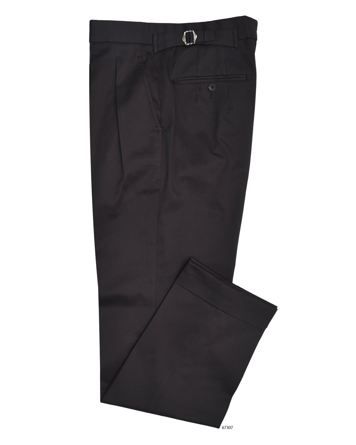 After Dark Grey Cotton Twill - 1