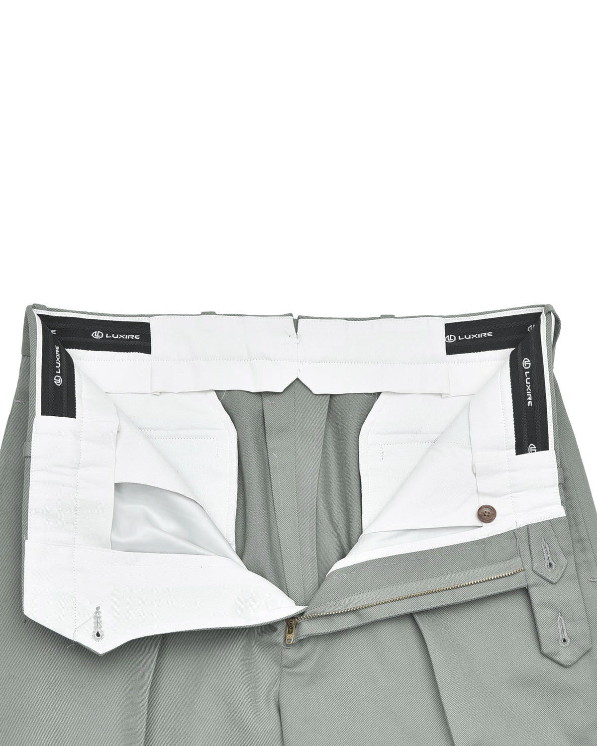 Laurel Green Twill Pants - 5