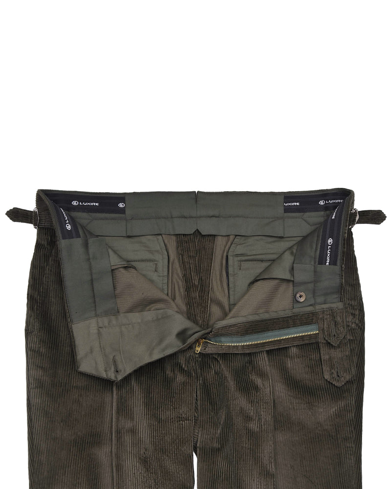 Modrone Corduroy Green Olive - 8 Wale