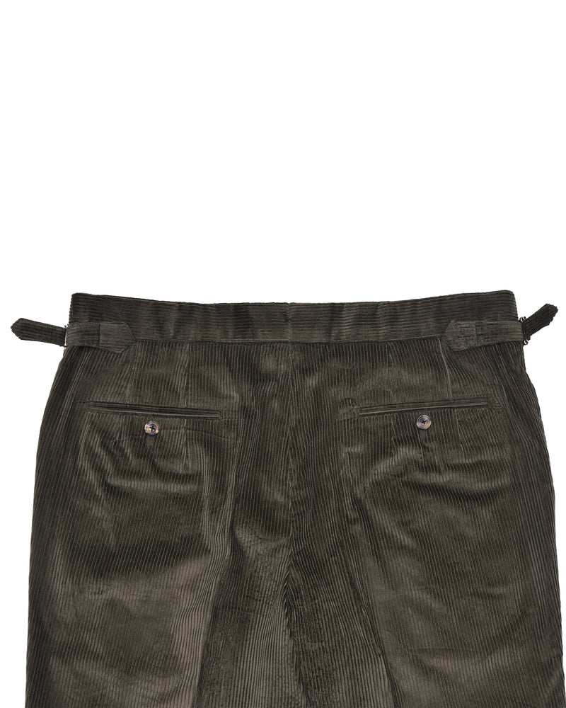 Modrone Corduroy Green Olive - 8 Wale