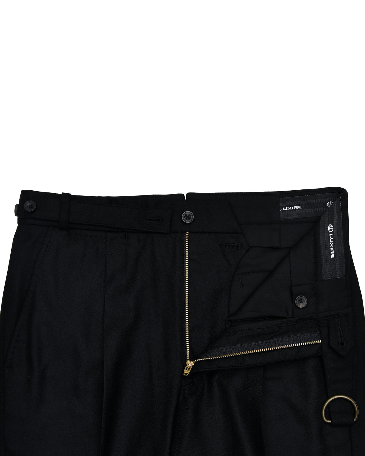 VBC Black 100% Wool Flannel - 4
