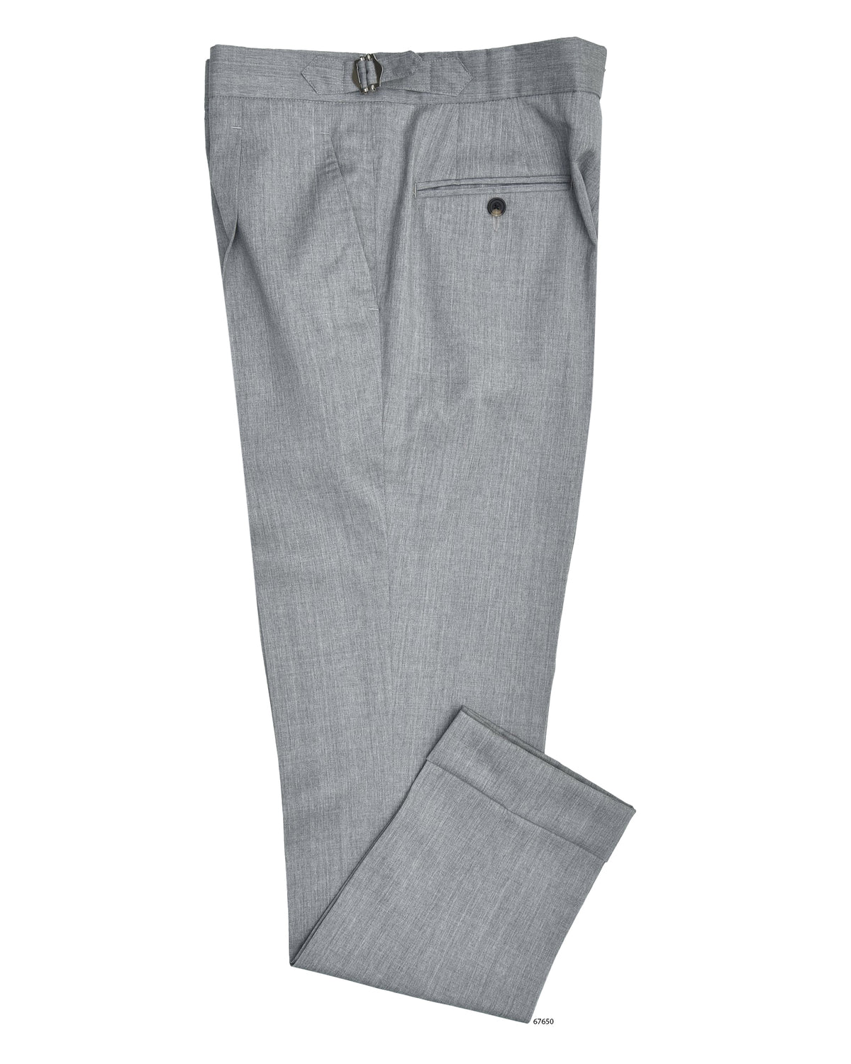 Vitale Barberis Canonico - Prunnelle 110s Light Grey Twill - 1