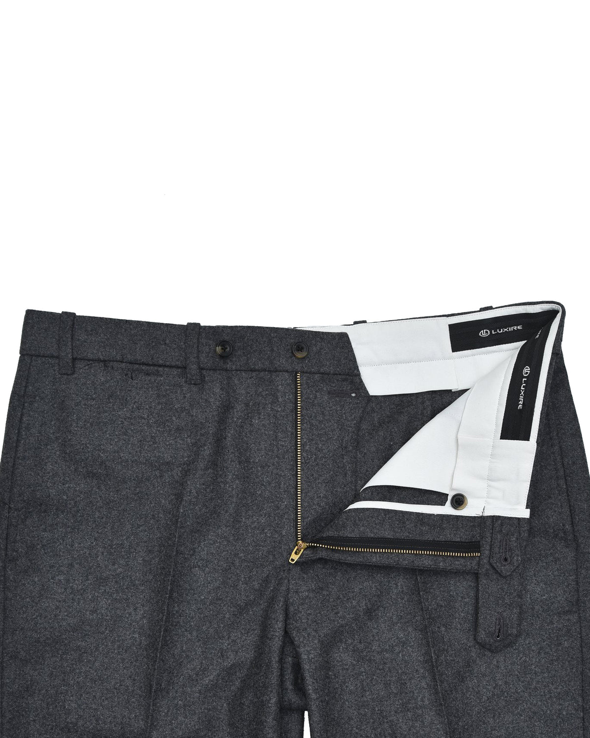 EThomas Shadow Grey Woolen  Flannel - 4