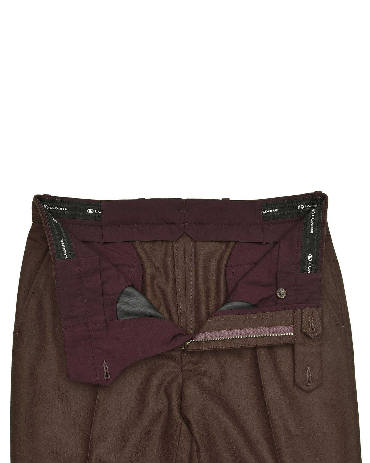 VBC:100% Wool Mud Brown Flannel - 5