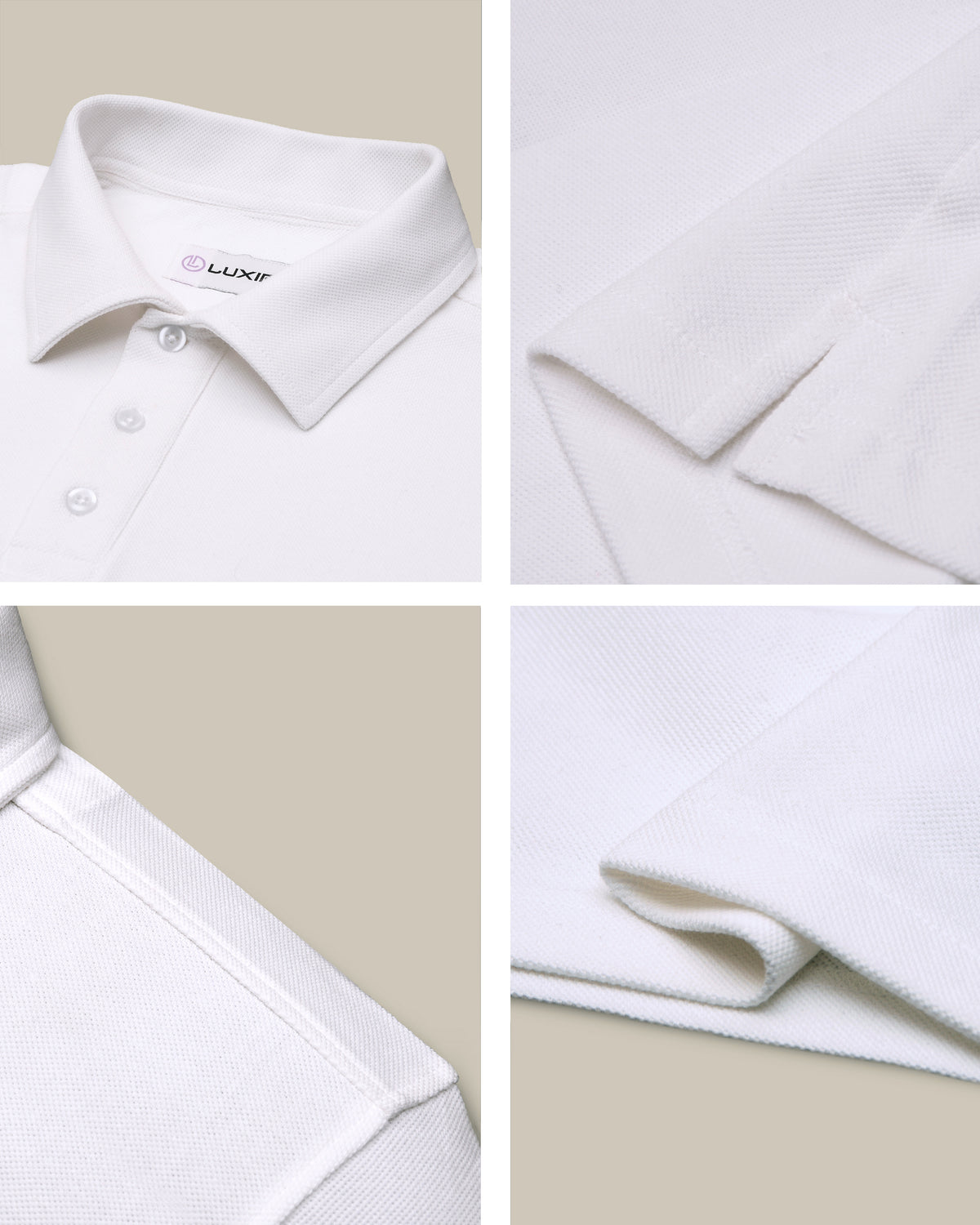EZS Aria White Polo - 11