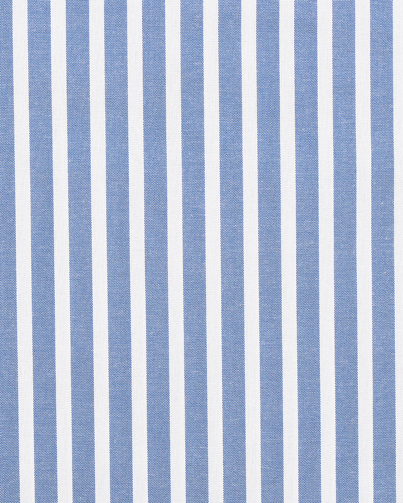 Cornflower Blue Bengal Stripes Shirt