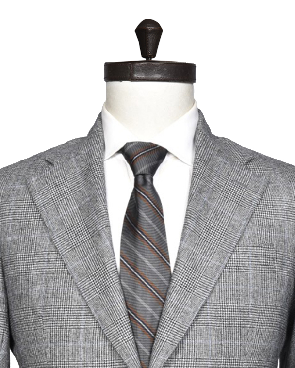 Minnis Flannel: Black Glen Check Jacket - 2