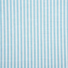Ferozi Blue on White University Stripes Wrinkle Resistant Oxford Shirt