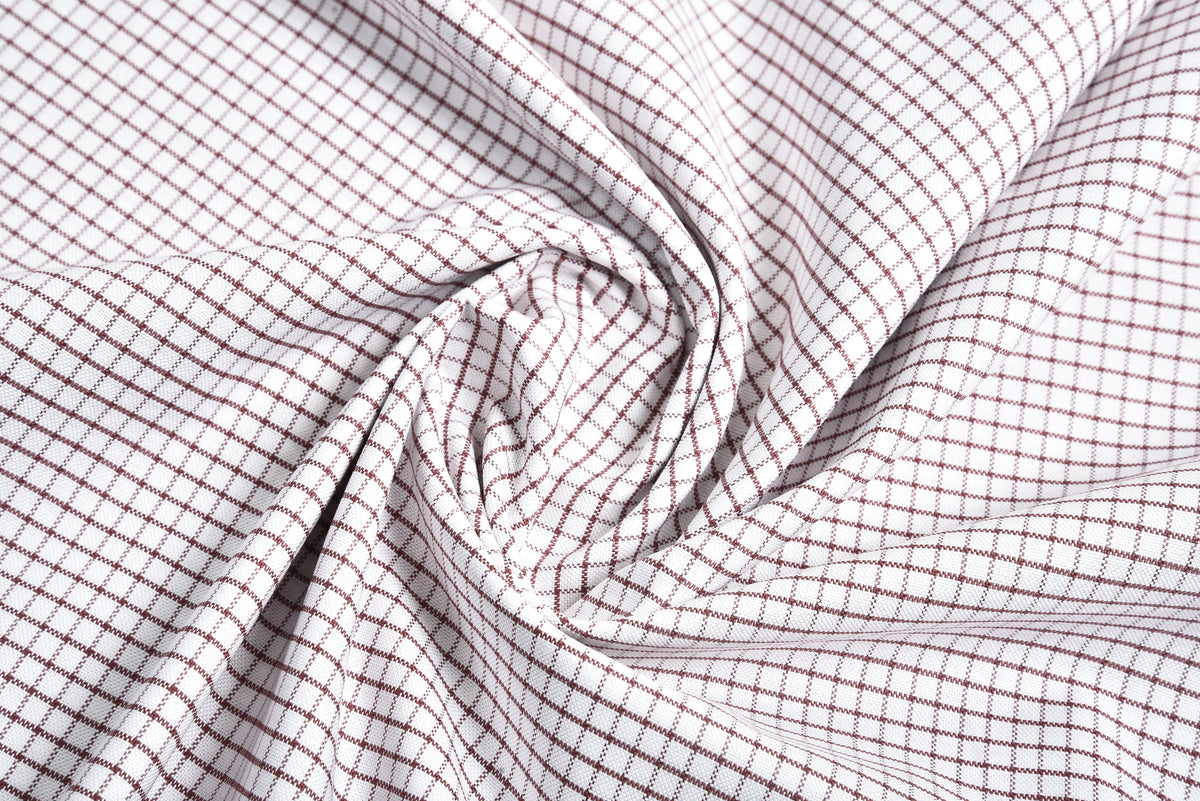 Red Graph Checks Shirt - 5