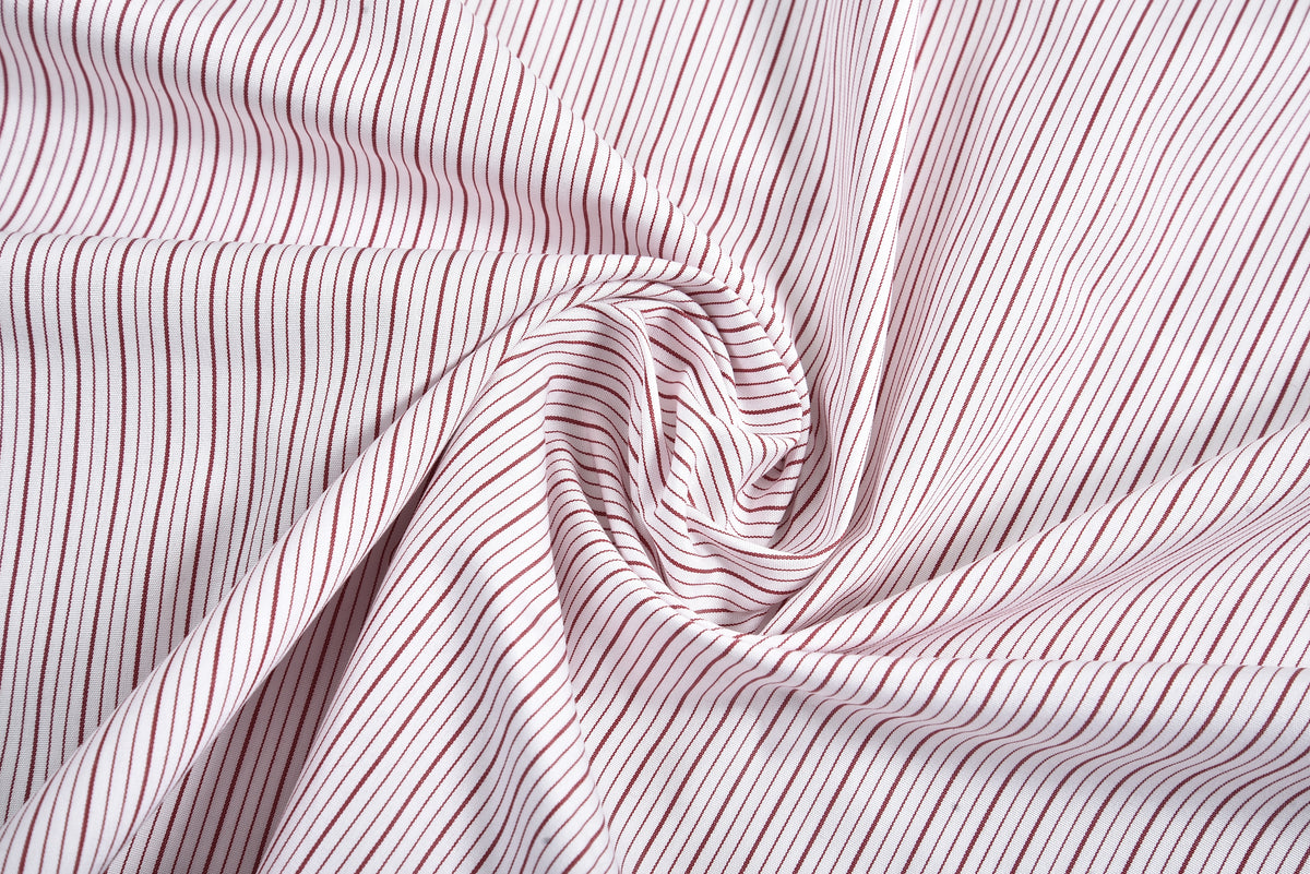 Red  Pinstripes Shirt - 5
