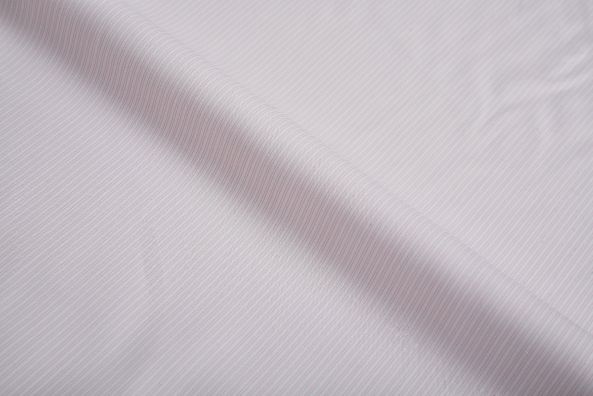 Light Pink Pin Stripes Shirt - 4