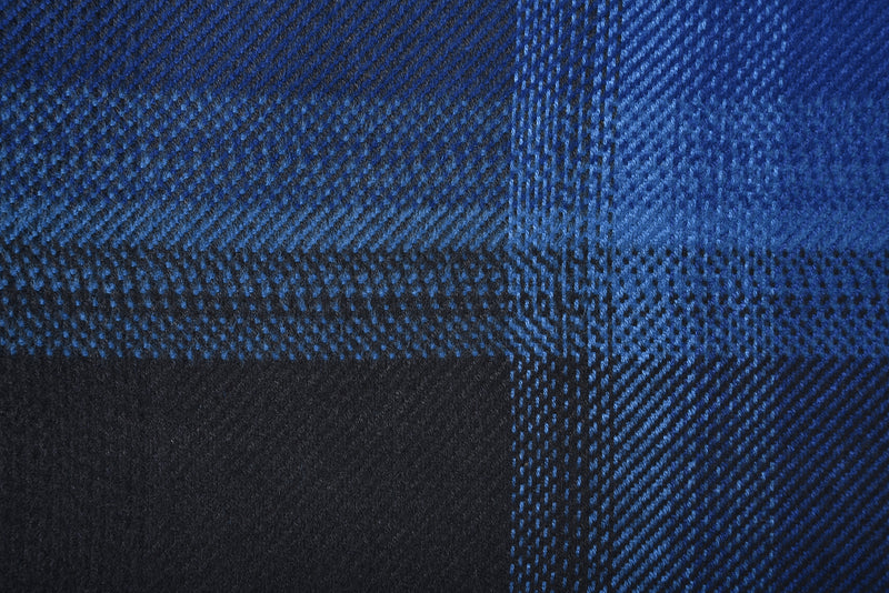Black Blue Bold Checks