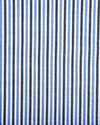 Dark Blue With Black Stripes On White Shirt