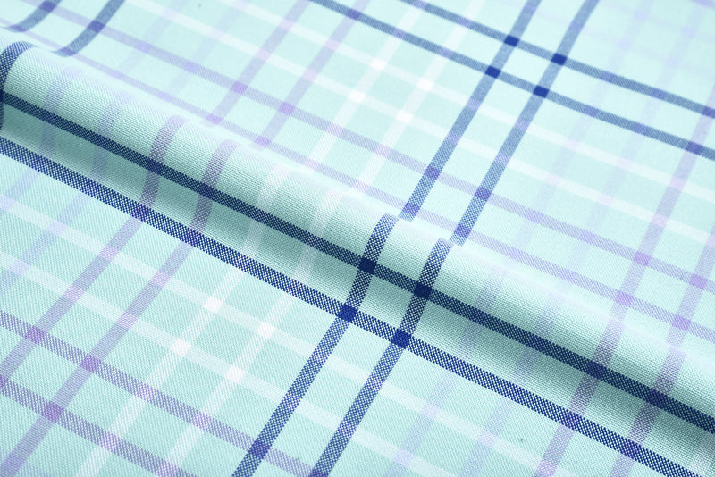 Mint Green Check Shirt