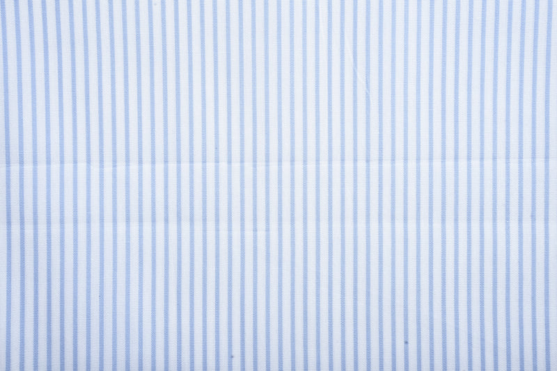 EZS Pale Blue Dress Stripes Shirt