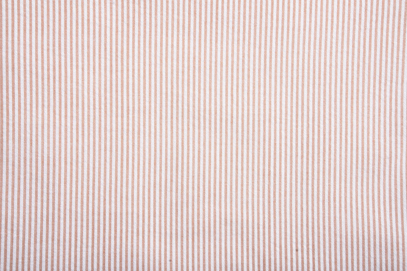 Orange Dress Stripes Seersucker