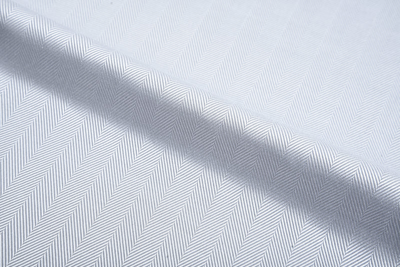Monti Grey Herringbone Stripes