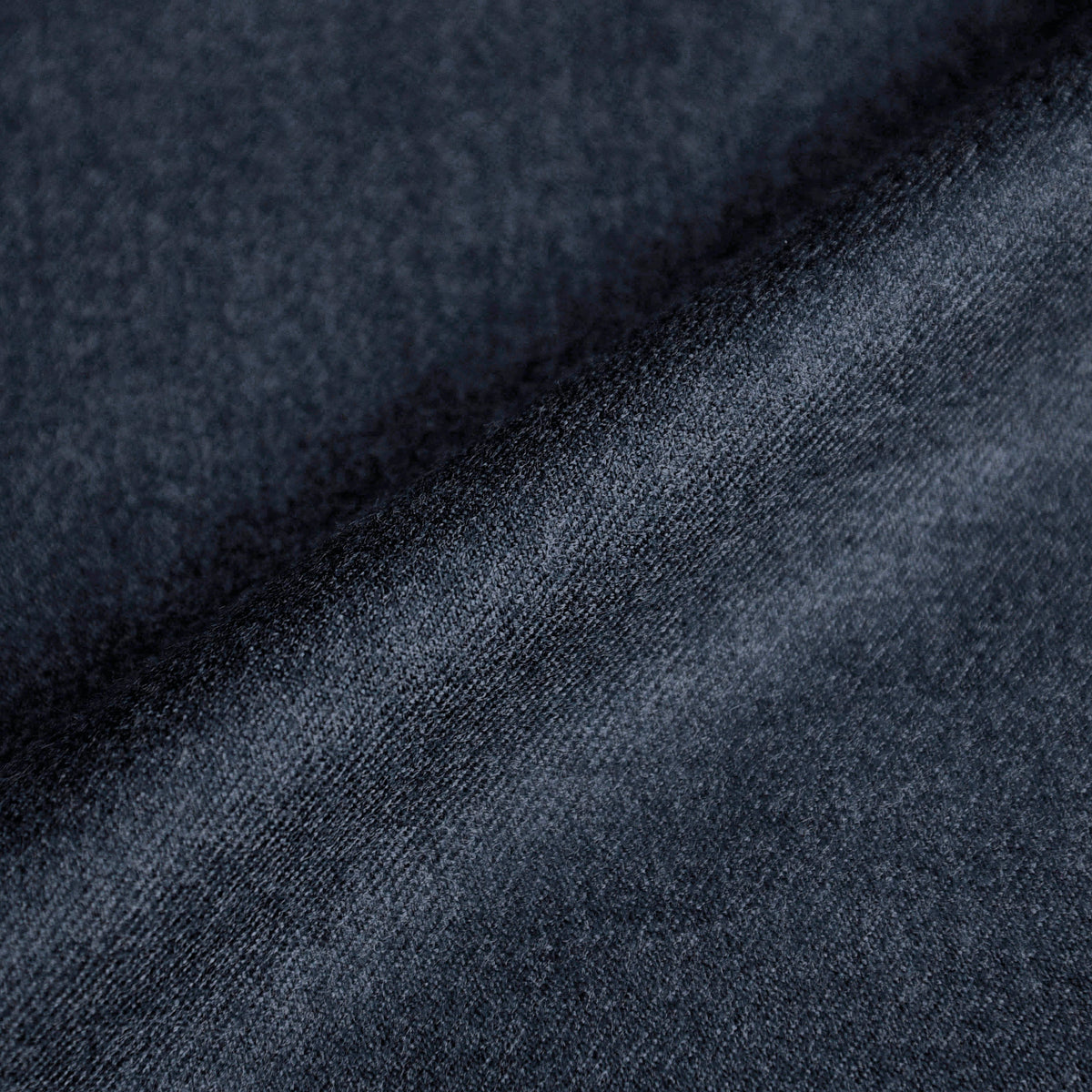 Dugdale Navy Blue Wool Flannel Suit - 11