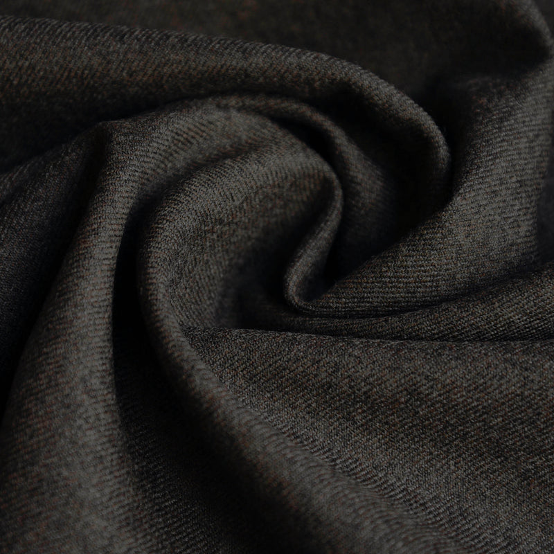 Dugdale Olive Grey Wool Flannel Suit